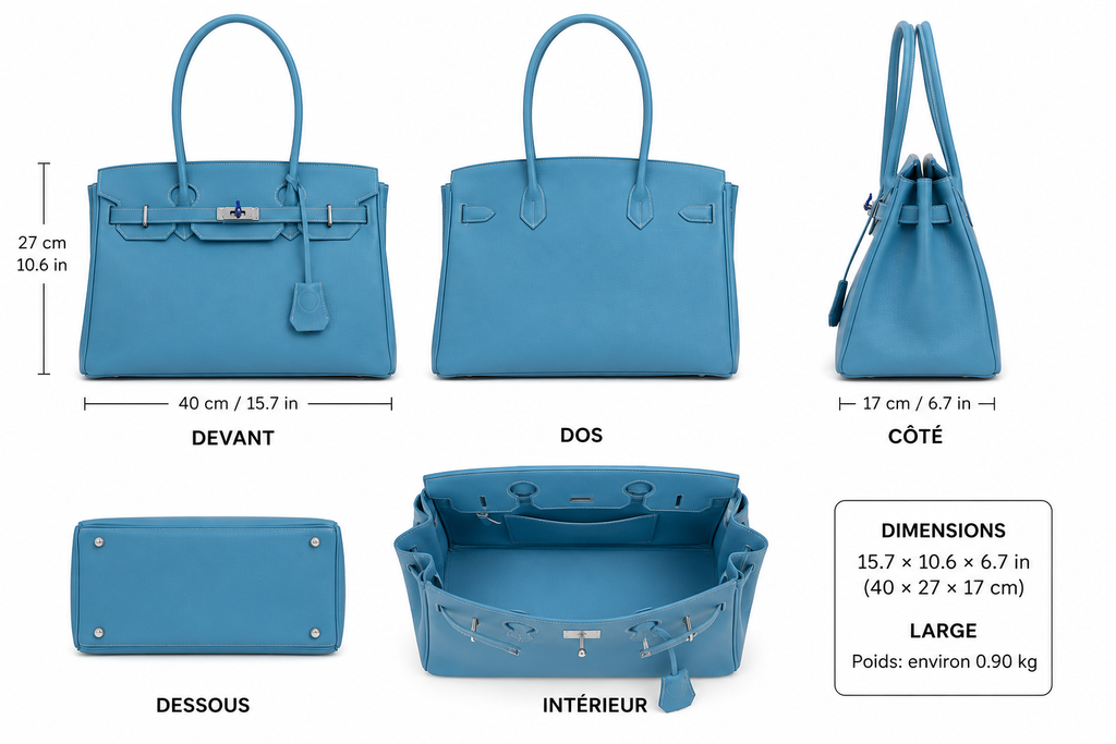Jelly Firkin Tote Bag Large Bleu Ciel - sac tote jelly waterproof Jelly&Jules