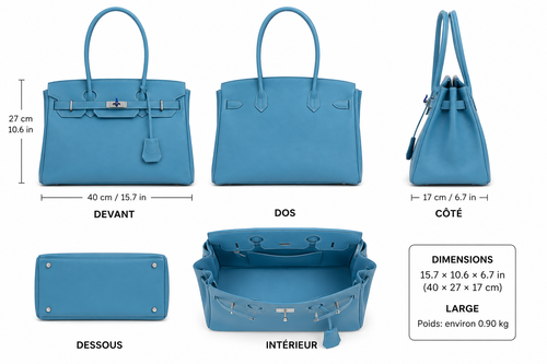Jelly Firkin Tote Bag Large Bleu Ciel - sac tote jelly waterproof Jelly&Jules