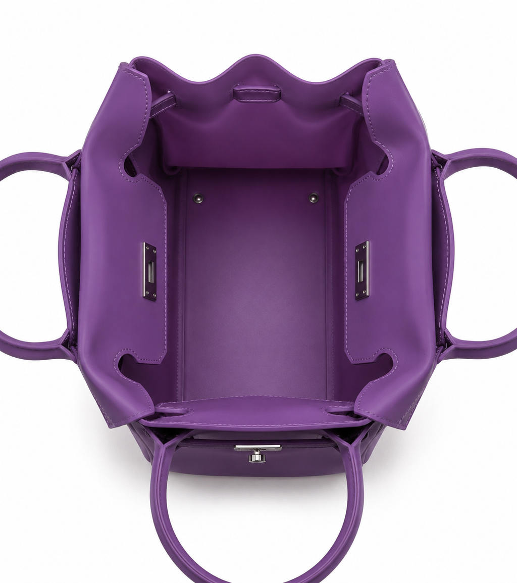 Mini Jelly Firkin Tote Bag - Violet Intense