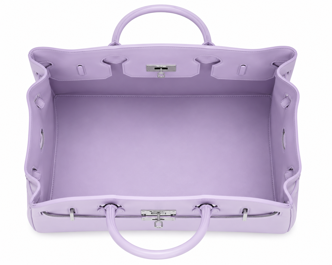 Jelly Firkin Tote Bag Medium - Violet Clair
