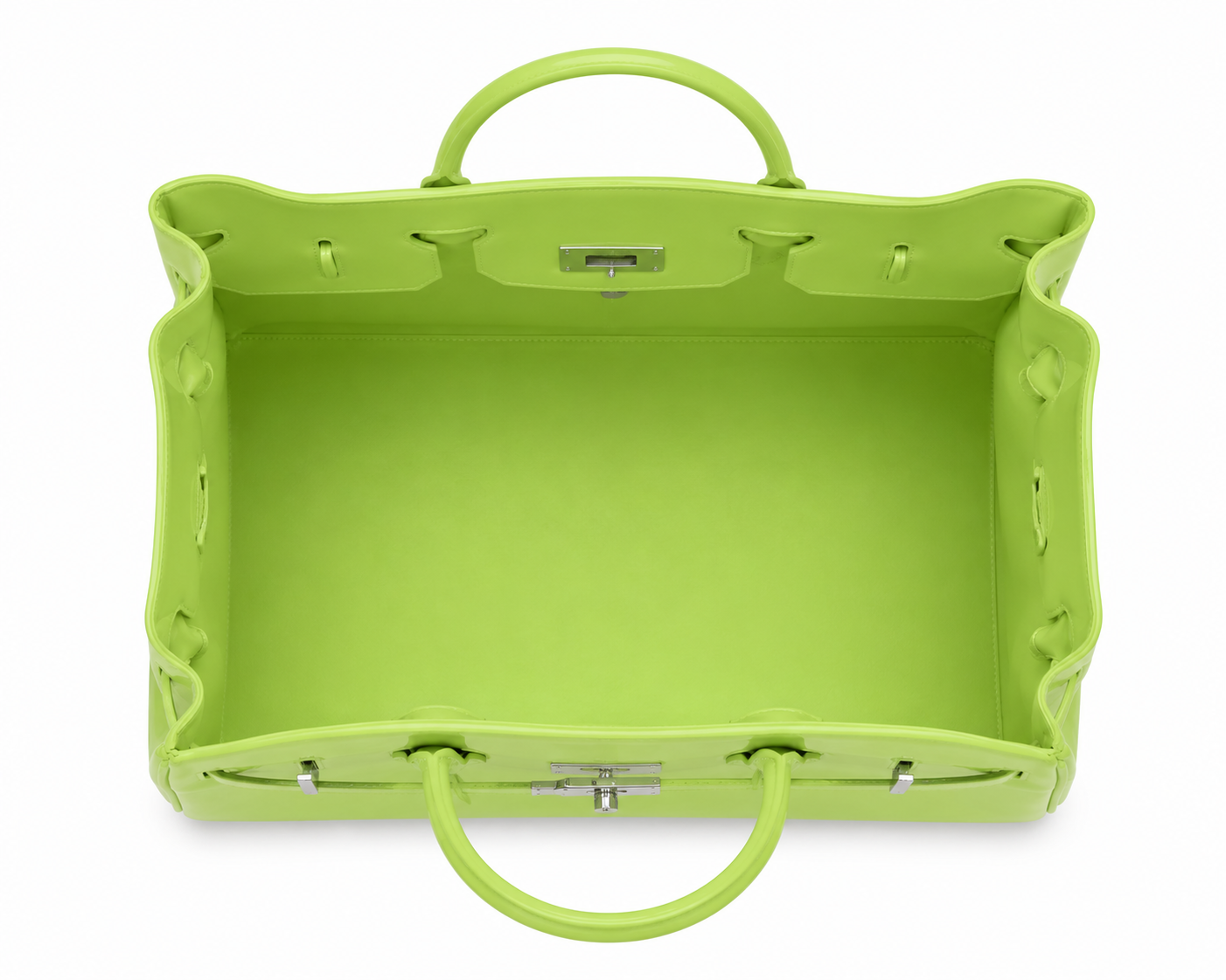 Jelly Firkin Tote Bag Medium - Vert