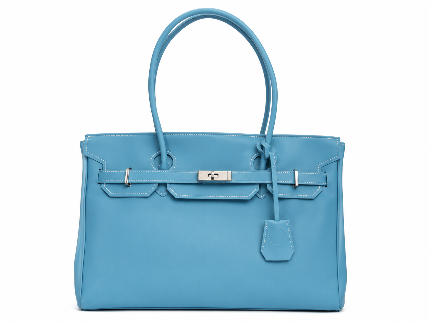 Jelly Firkin Tote Bag Large Bleu Ciel - sac tote jelly waterproof Jelly&Jules