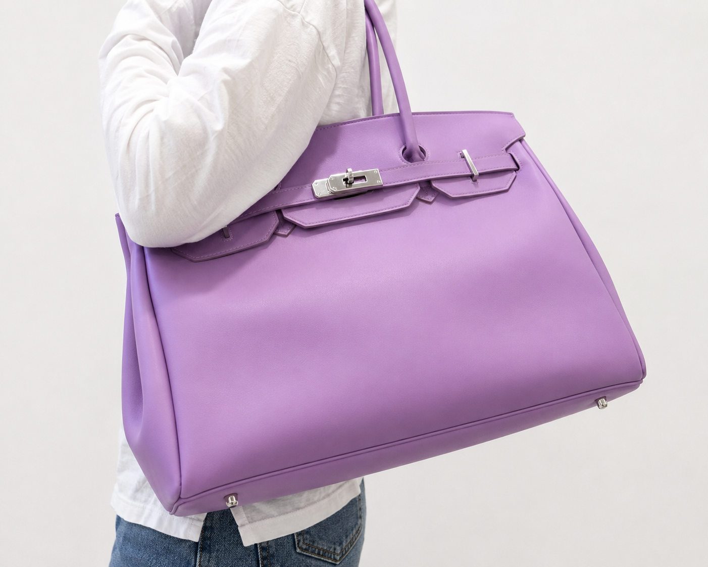 Jelly Firkin Tote Bag Large Lilas - sac tote jelly waterproof Jelly&Jules