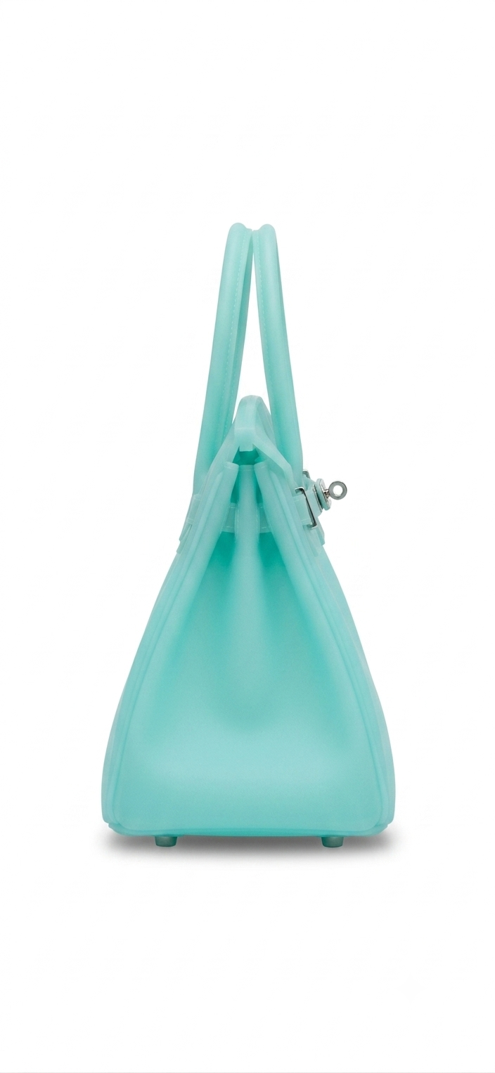 Mini Jelly Firkin Tote Bag - Teal Turquoise